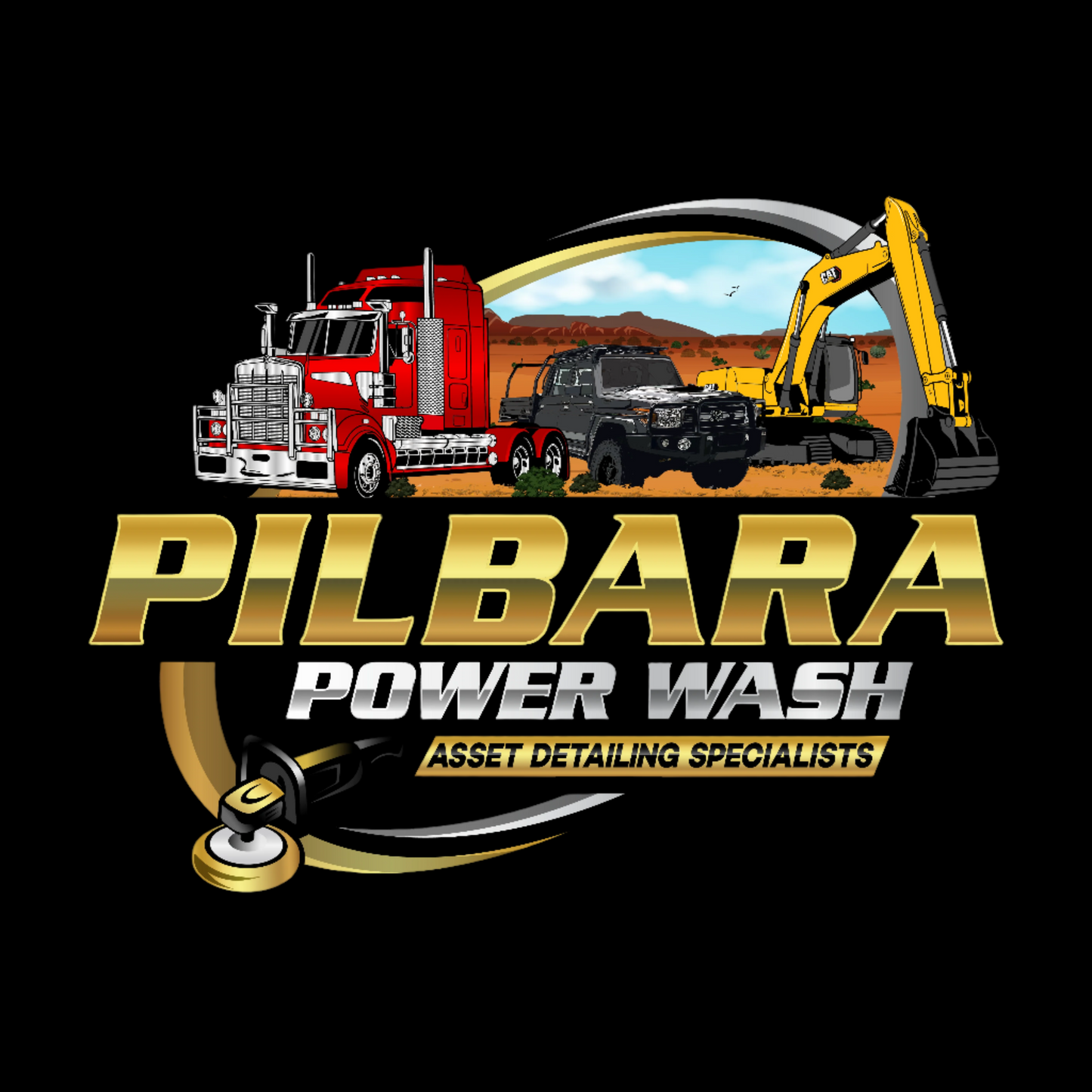 Pilbara Power Wash - tee
