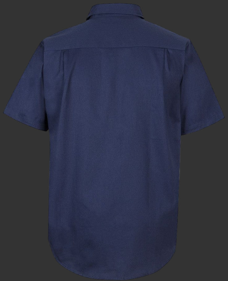 Only Beards - Cotton Drill Work Shirt (short sleeved)