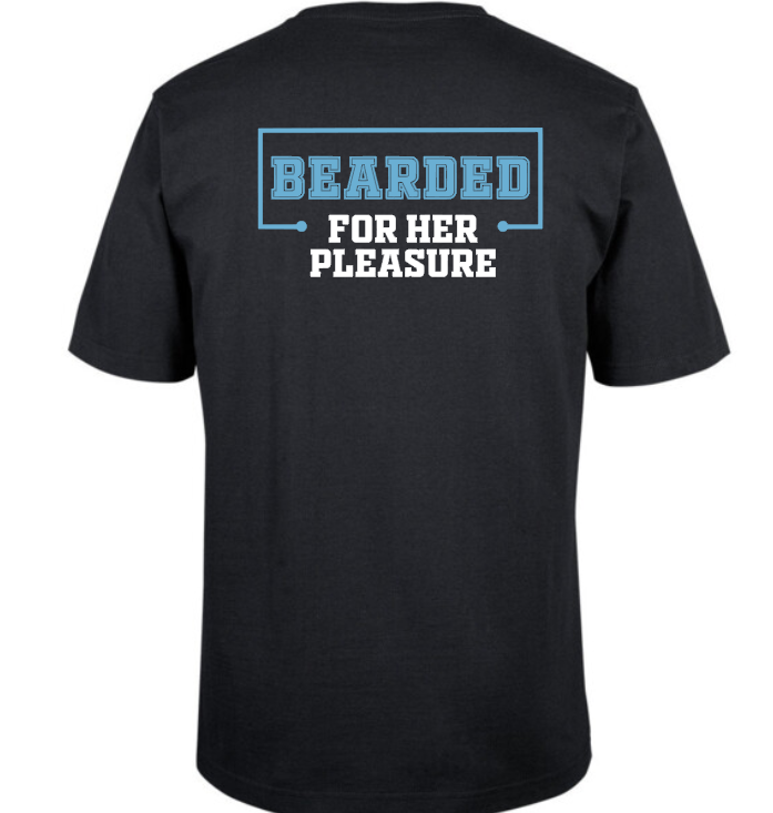 Bearded For Her Pleasure - short sleeve tee