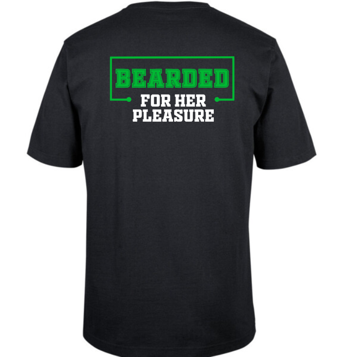 Bearded For Her Pleasure - short sleeve tee