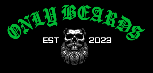 Only Beards - Old English Skull (long sleeved)