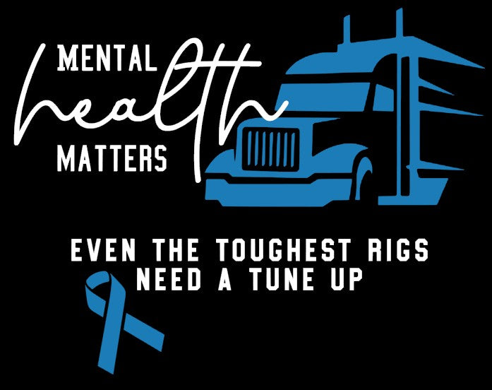 Only Truckies Mental Health Matters - hoodie