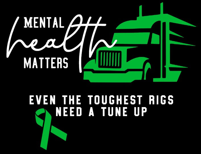 Only Truckies Mental Health Matters - hoodie