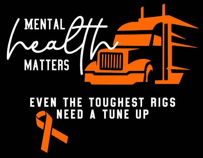 Only Truckies Mental Health Matters - hoodie