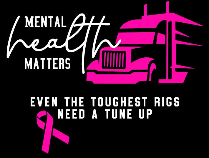 Only Truckies Mental Health Matters - hoodie