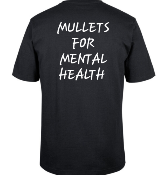 Mullets for Mental Health - short sleeve tee