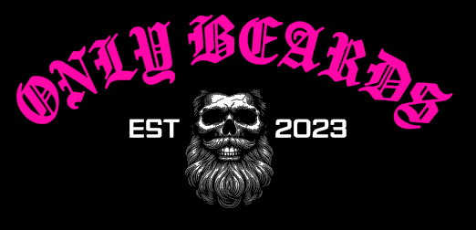 Only Beards - Old English Skull (long sleeved)