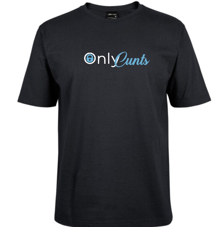 Only C*nts - short sleeve tee
