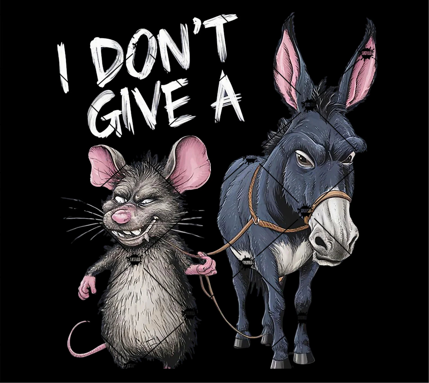 I Don't Give a Rats (ladies tank & cami)