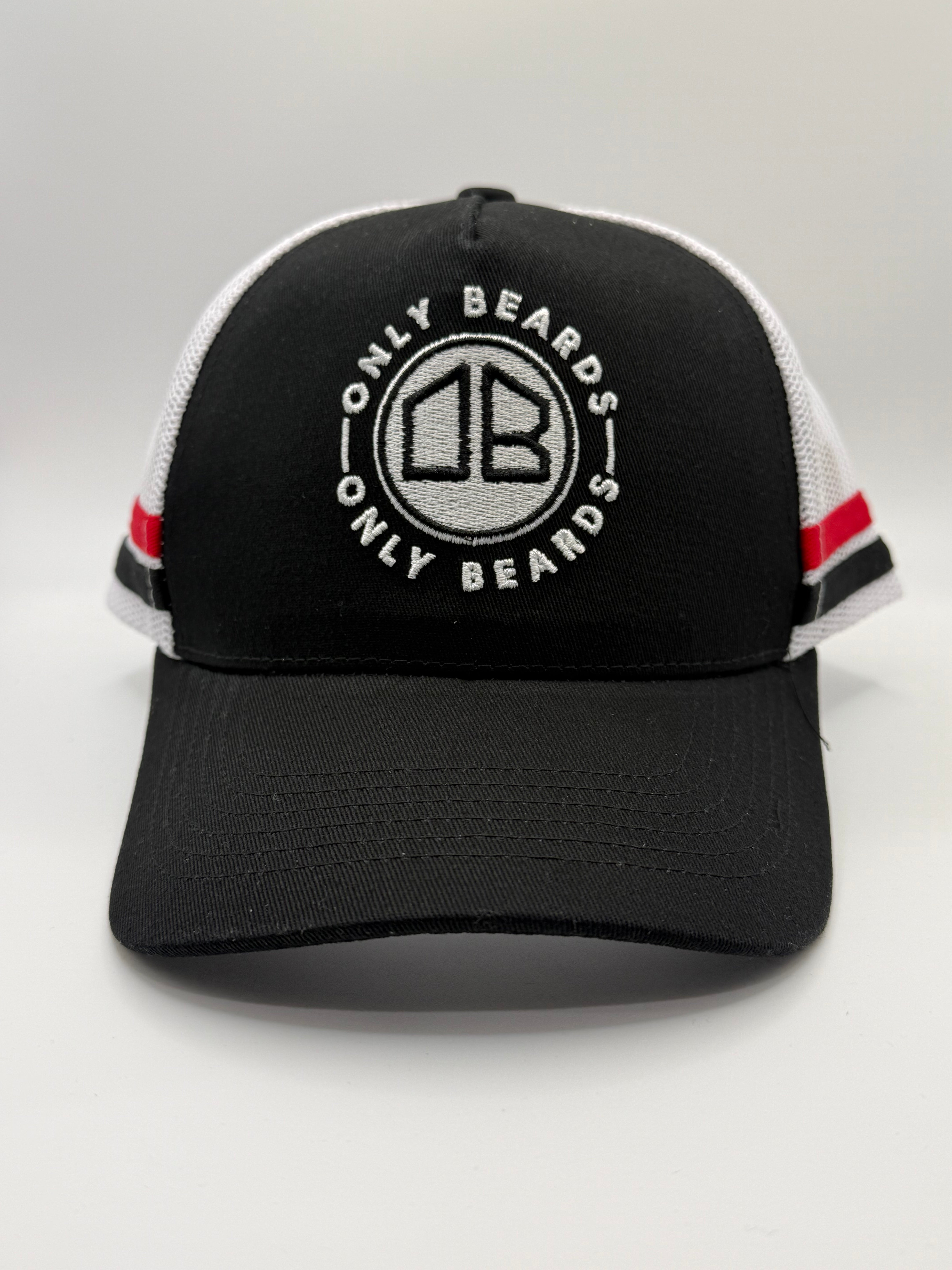 Only Beards Trucker Cap - Round Black