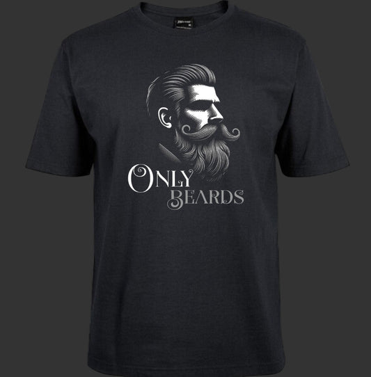 Only Beards - Distinguished Gentleman (short sleeve tee)