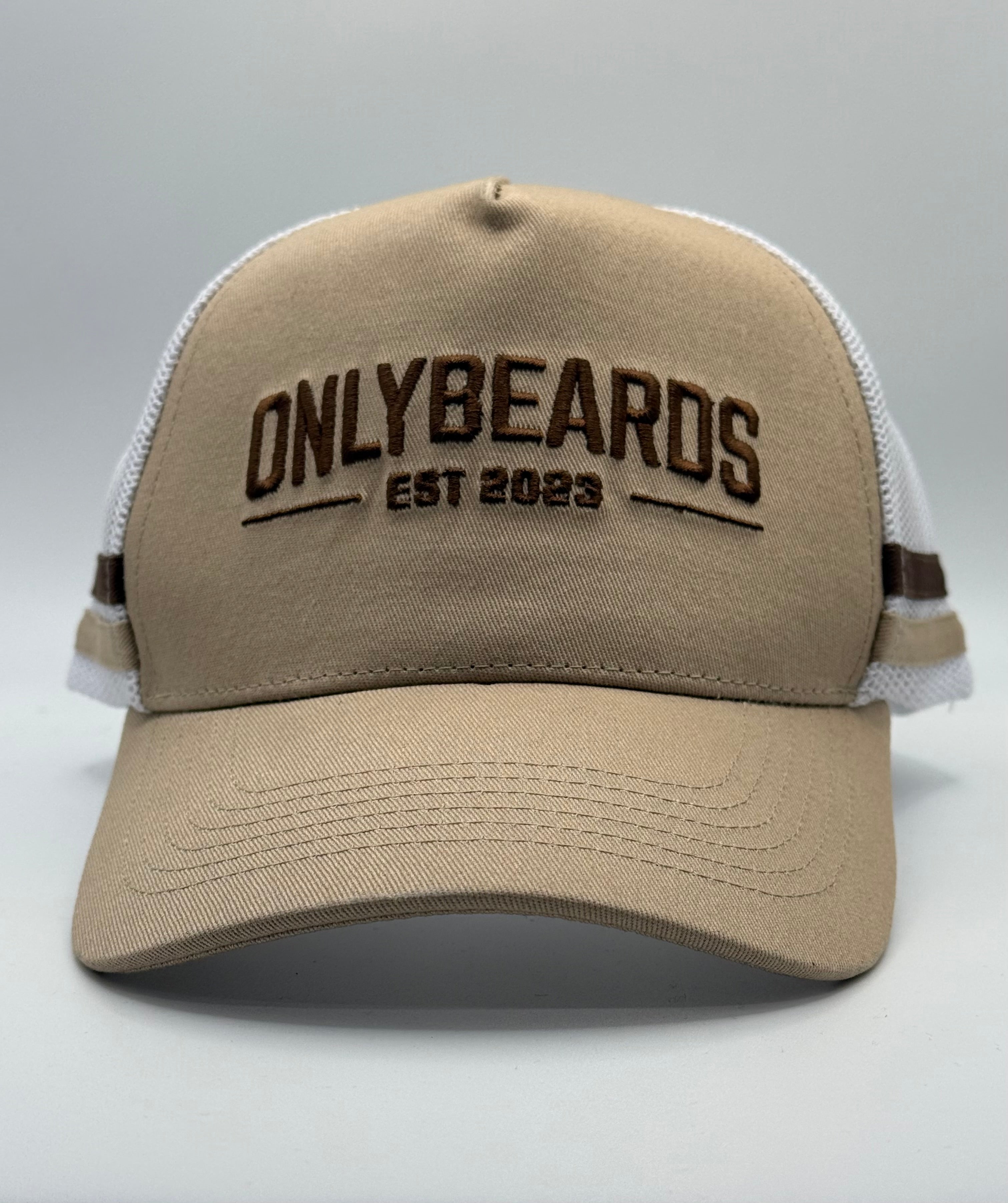 Only Beards Trucker Cap - Country Brown