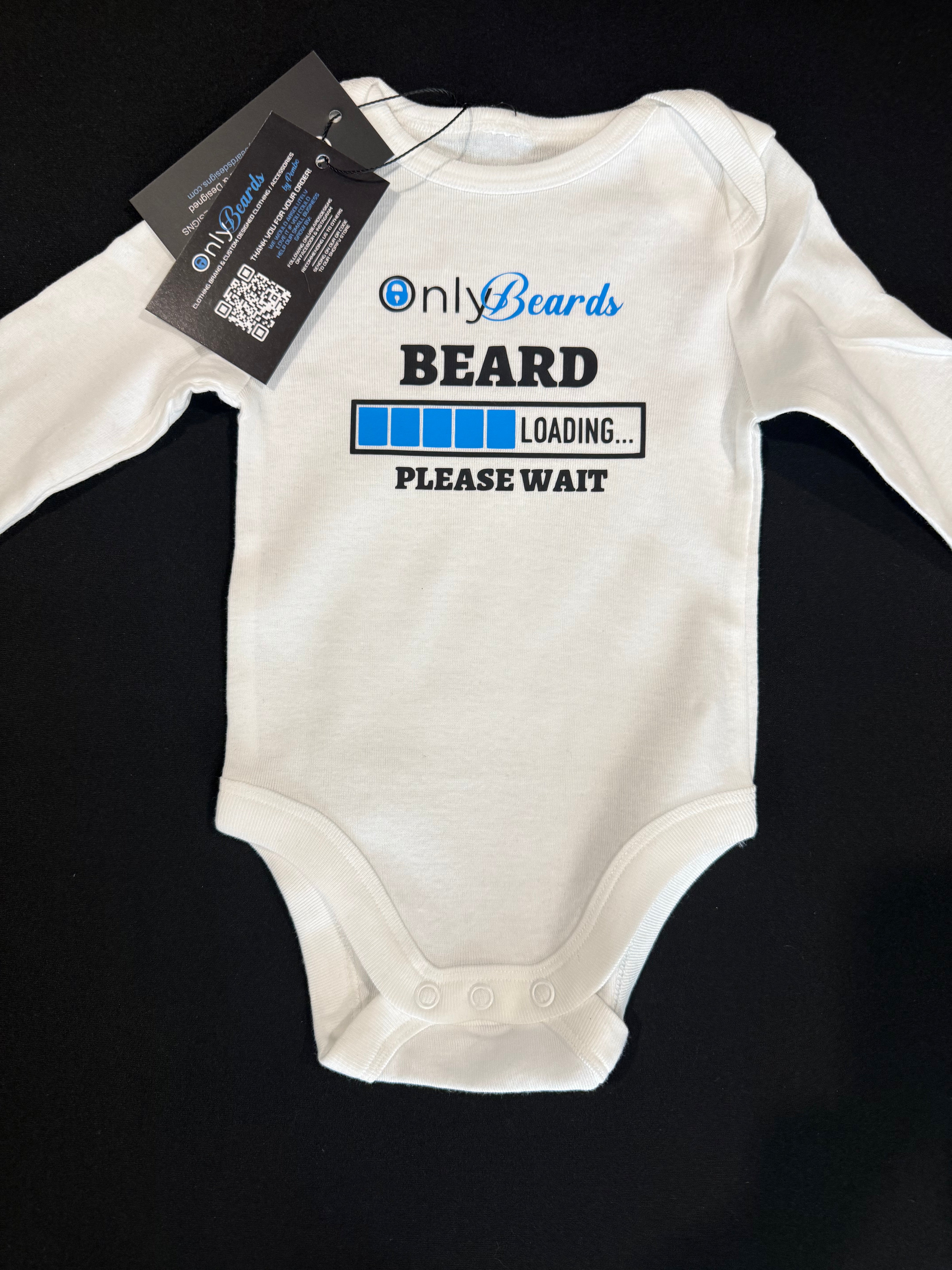 Baby Onesie - Beard Loading