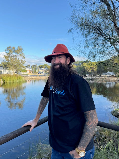 100% Wool Hat Floppy Style - Terracotta