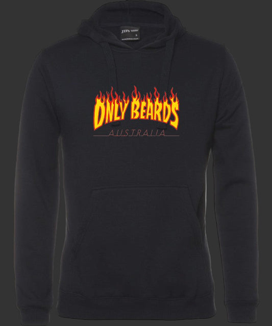 Only Beards - Flame (hoodie)