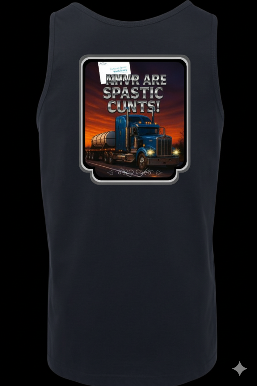 Only Truckies - NHVR (unisex singlet)