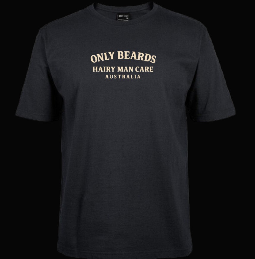Collab - Hairy Man Care & Only Beards (short sleeved tee)