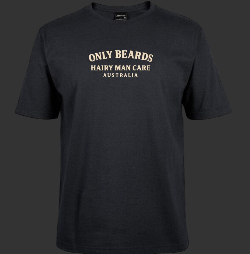 Collab - Hairy Man Care & Only Beards (short sleeved tee)