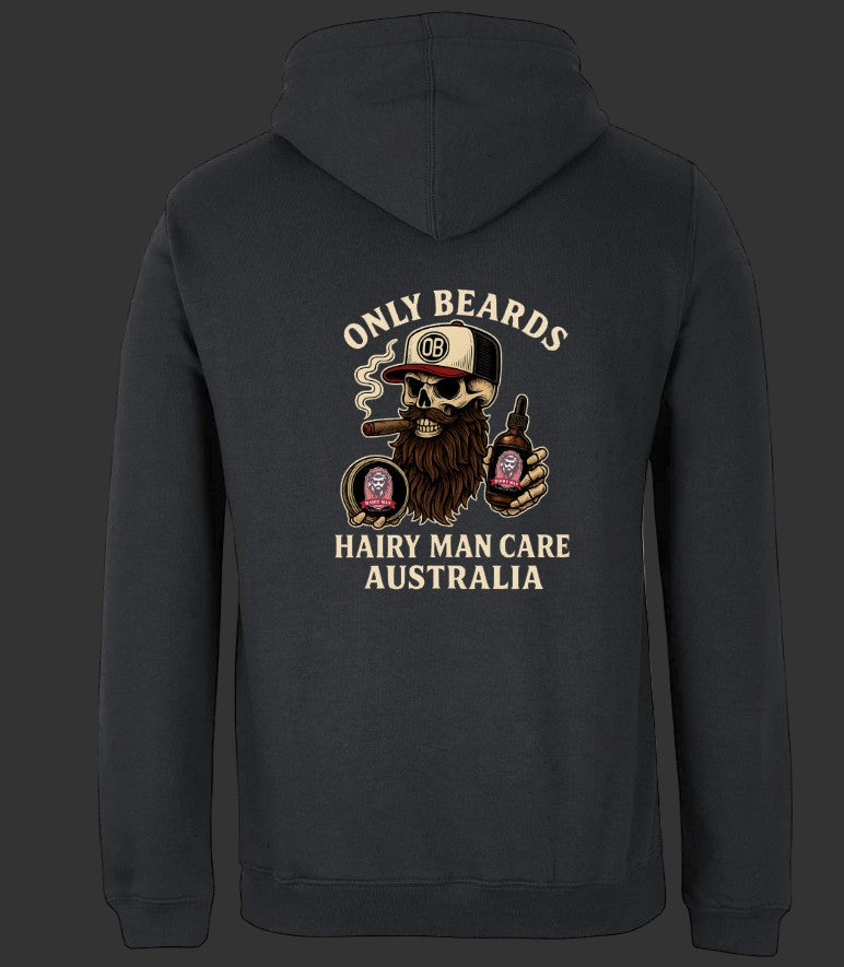 Collab - Hairy Man Care & Only Beards (hoodie)