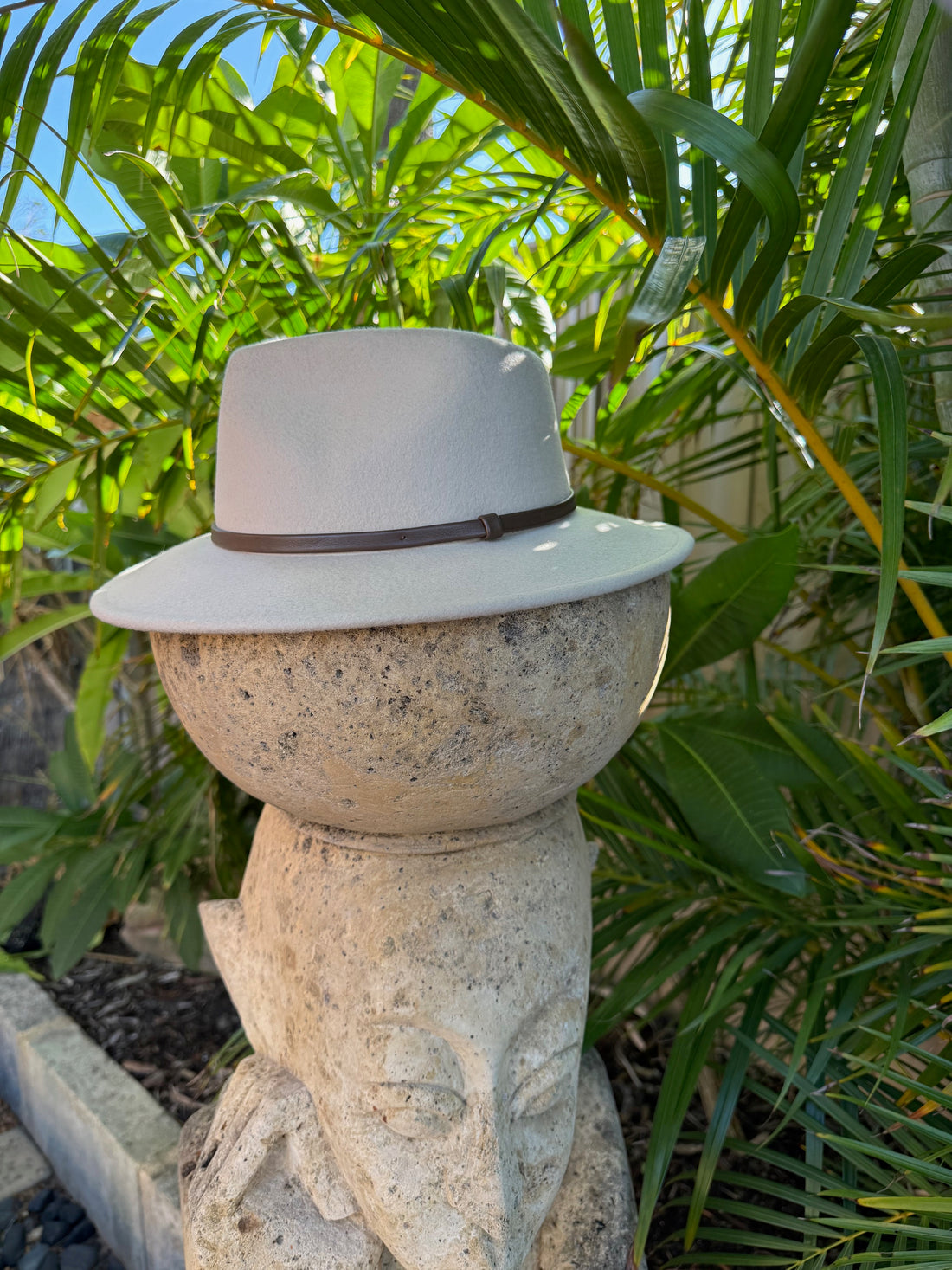 100% Wool Hat - Oatmeal