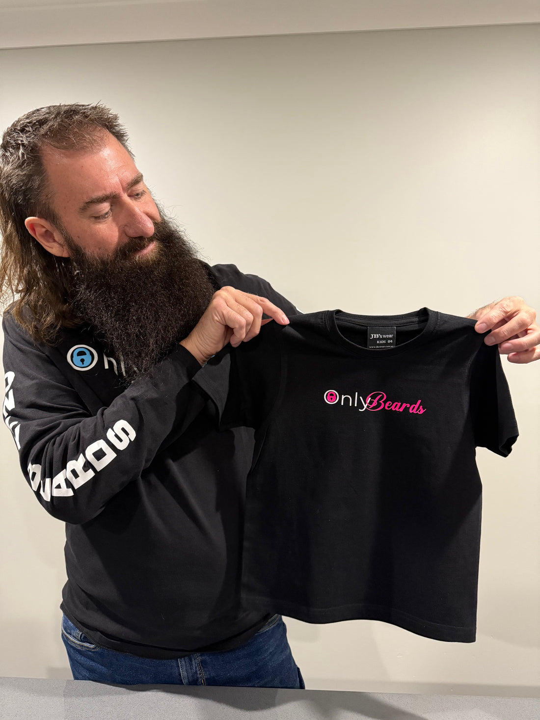 Kids Tee - This Princess loves her Bearded King