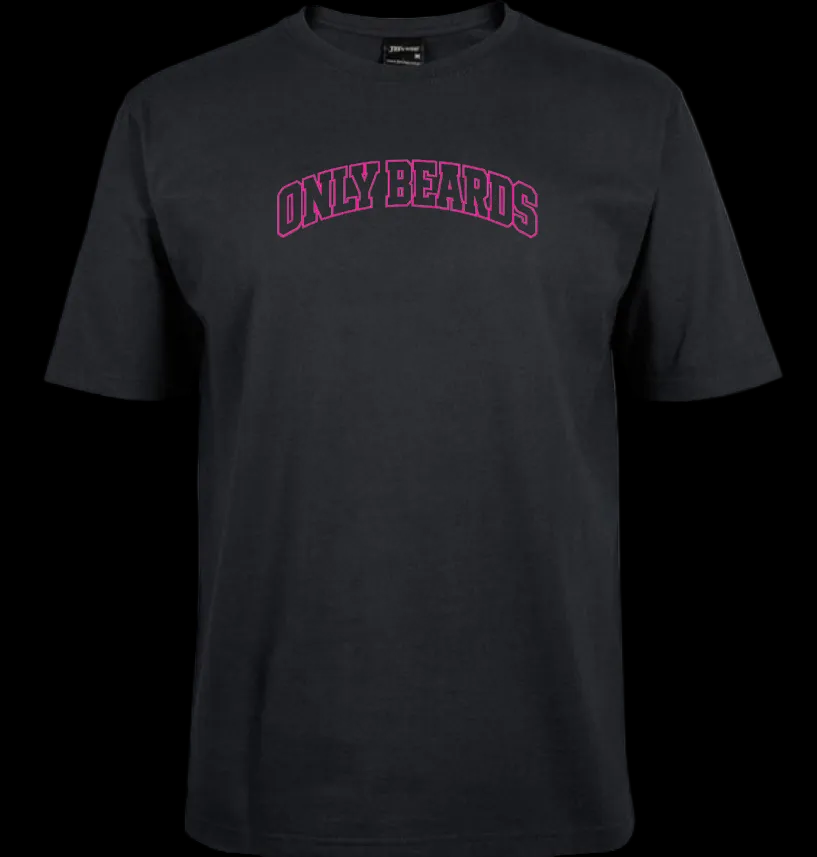 Only Beards - Varsity Grid (short sleeved tee)