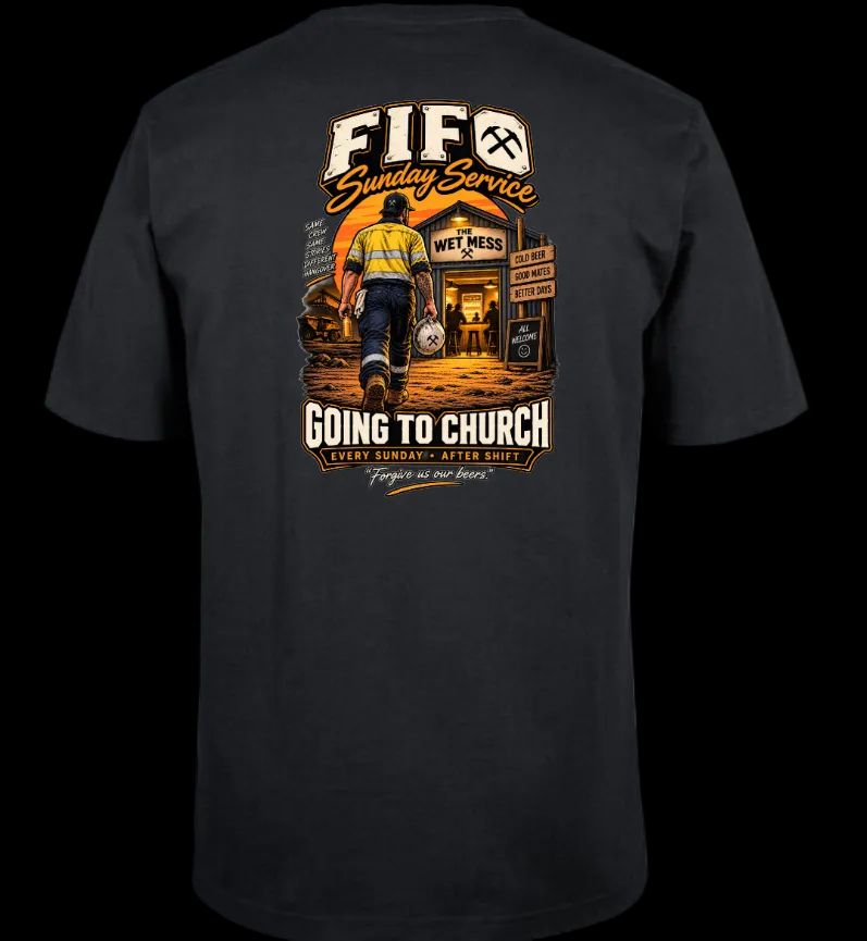FIFO Sunday Service (short sleeved tee)
