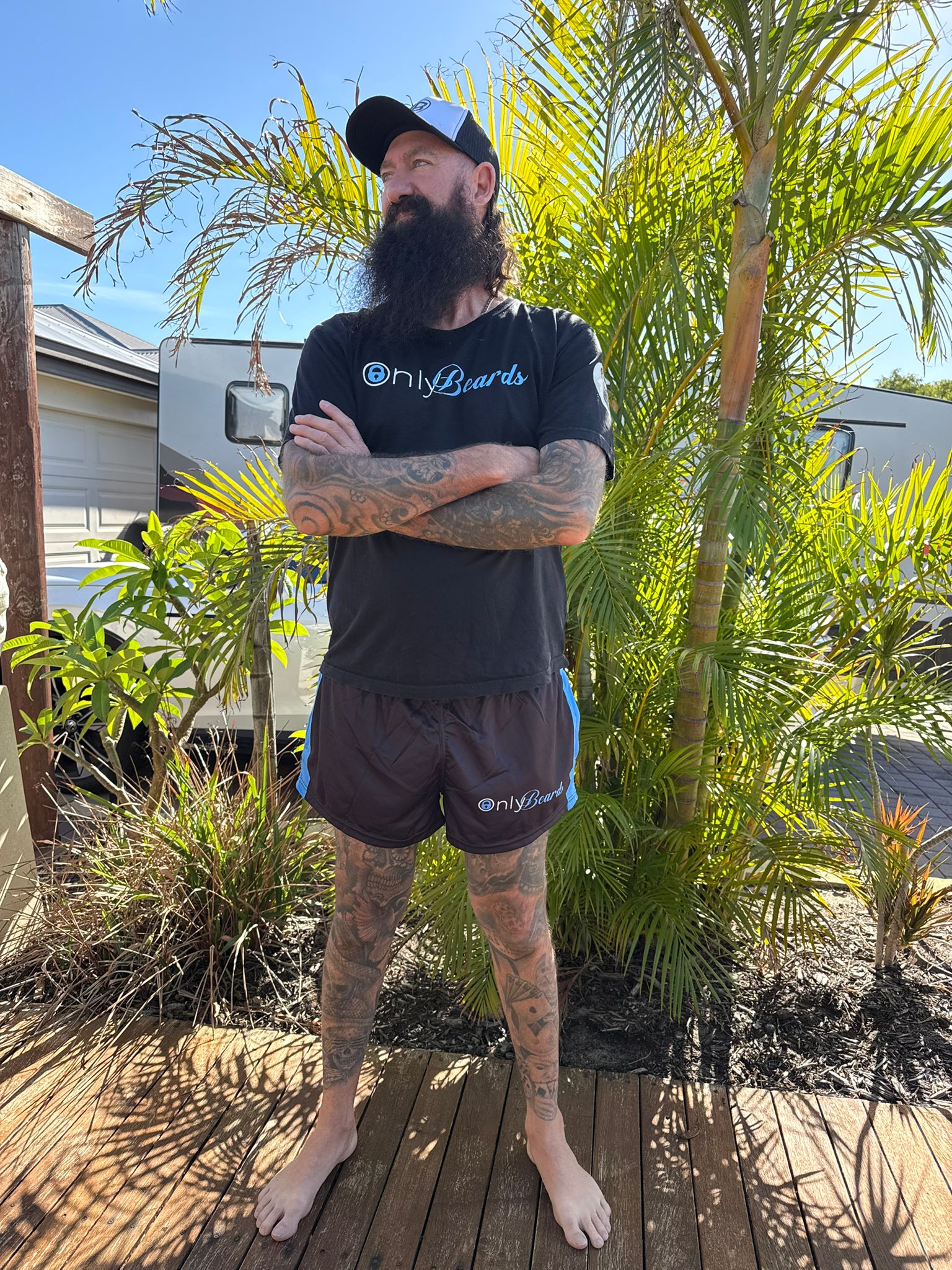 Only Beards - Footy Shorts