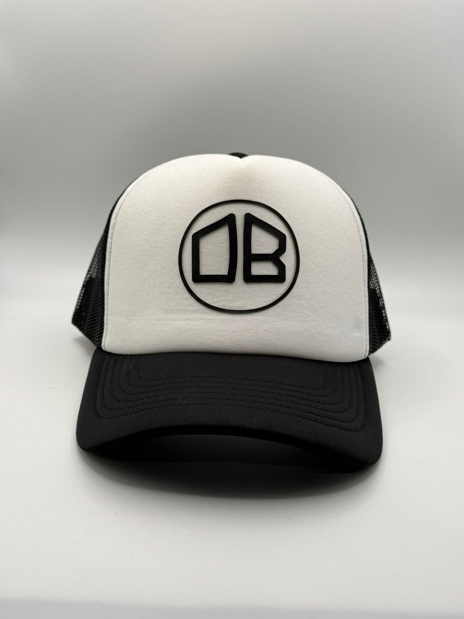 Only Beards Trucker Cap - OB B&W