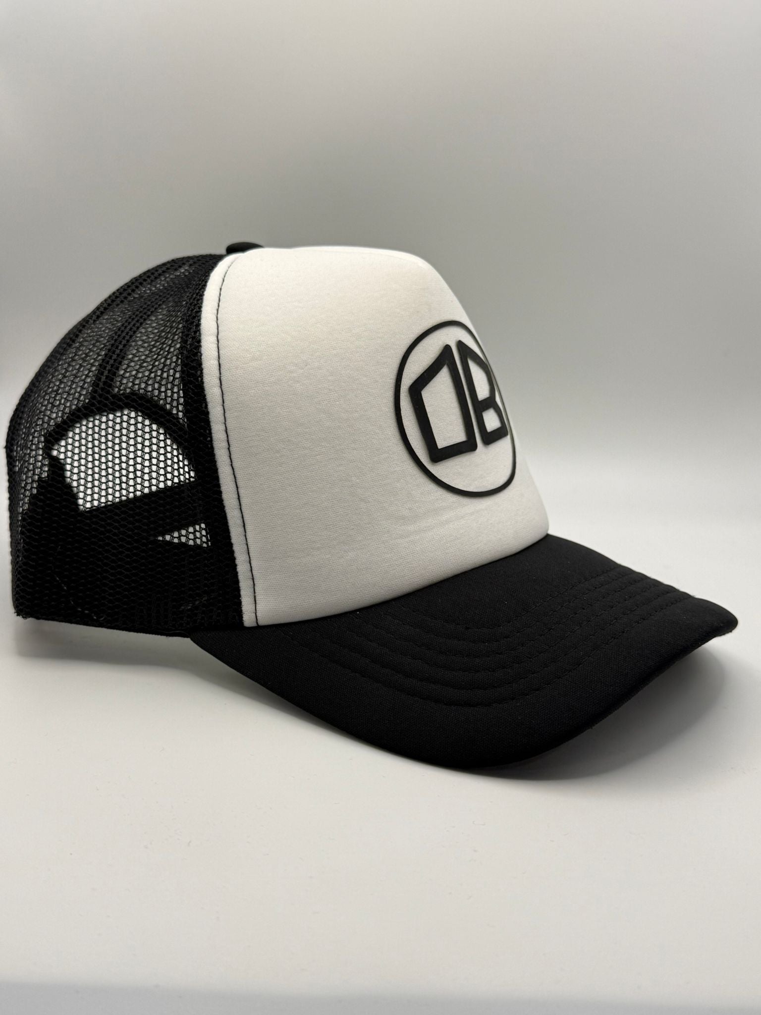 Only Beards Trucker Cap - OB B&W