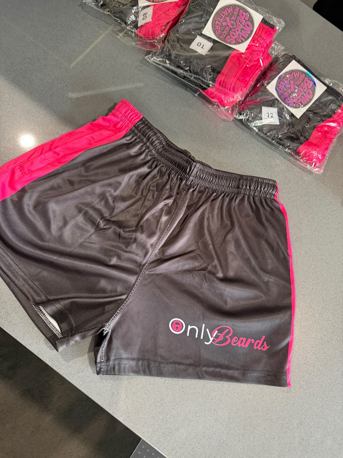FREE - Footy Shorts (PINK)