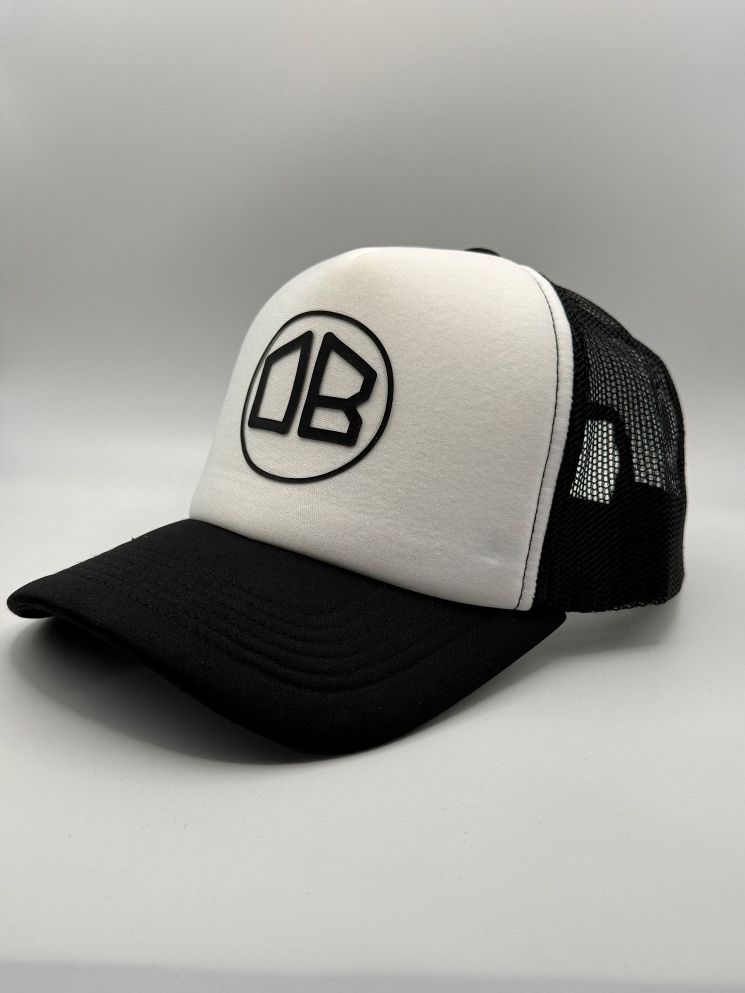 Only Beards Trucker Cap - OB B&W