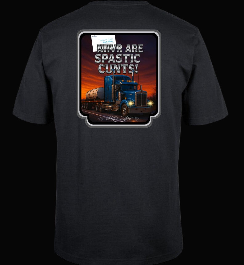 Only Truckies - NHVR (short sleeve tee)