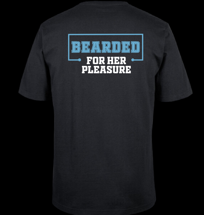 Bearded For Her Pleasure - short sleeve tee