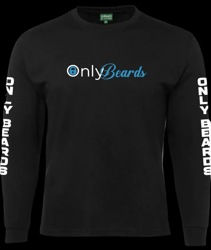 Only Beards Mental Health - long sleeve tee