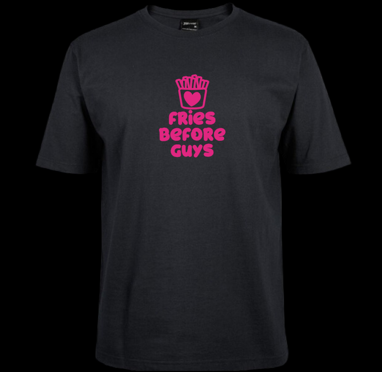 Tshirt - Fries Before Guys