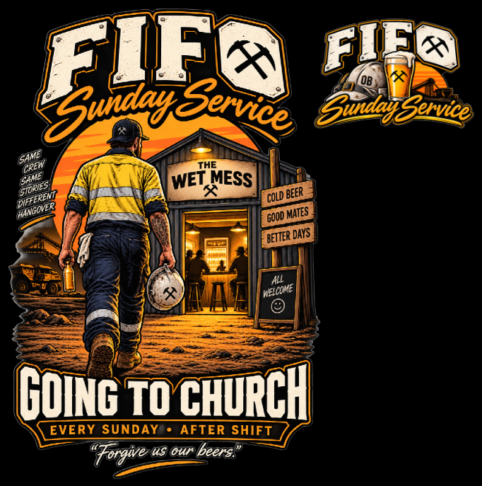 FIFO Sunday Service (short sleeved tee)