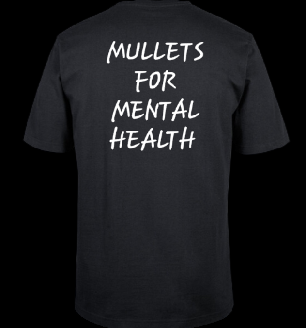 Mullets for Mental Health - short sleeve tee