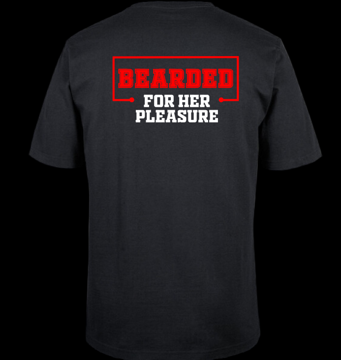 Bearded For Her Pleasure - short sleeve tee