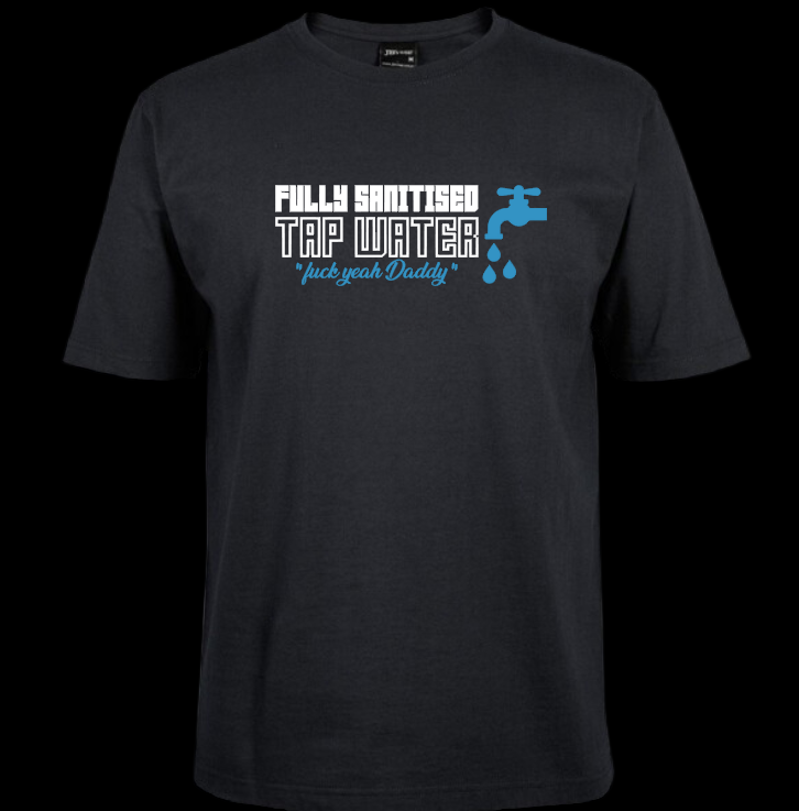 TikTok Damo - Sanitised Tap Water short sleeve tee