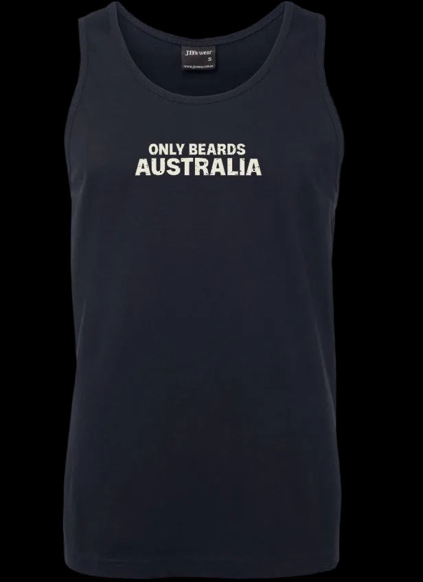 Only Beards - Australian Spirit (unisex singlet)