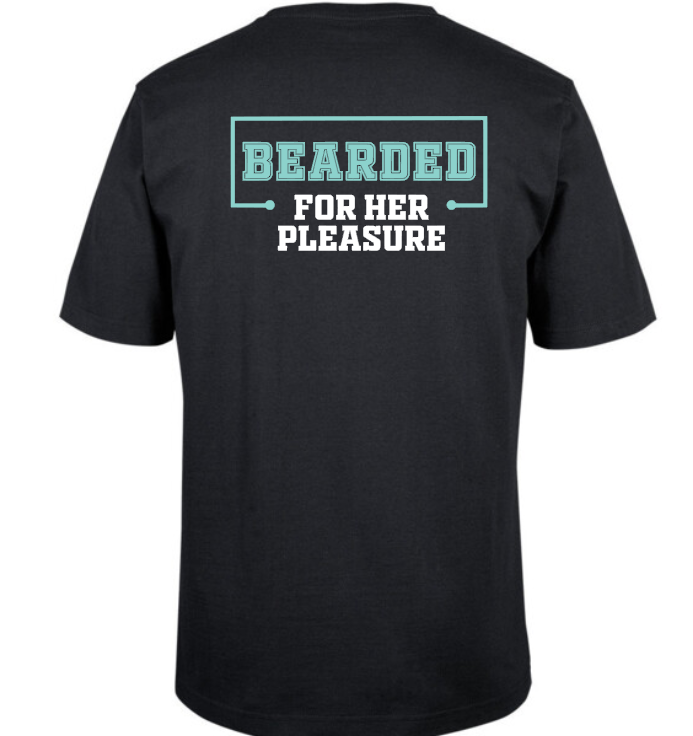 Bearded For Her Pleasure - short sleeve tee