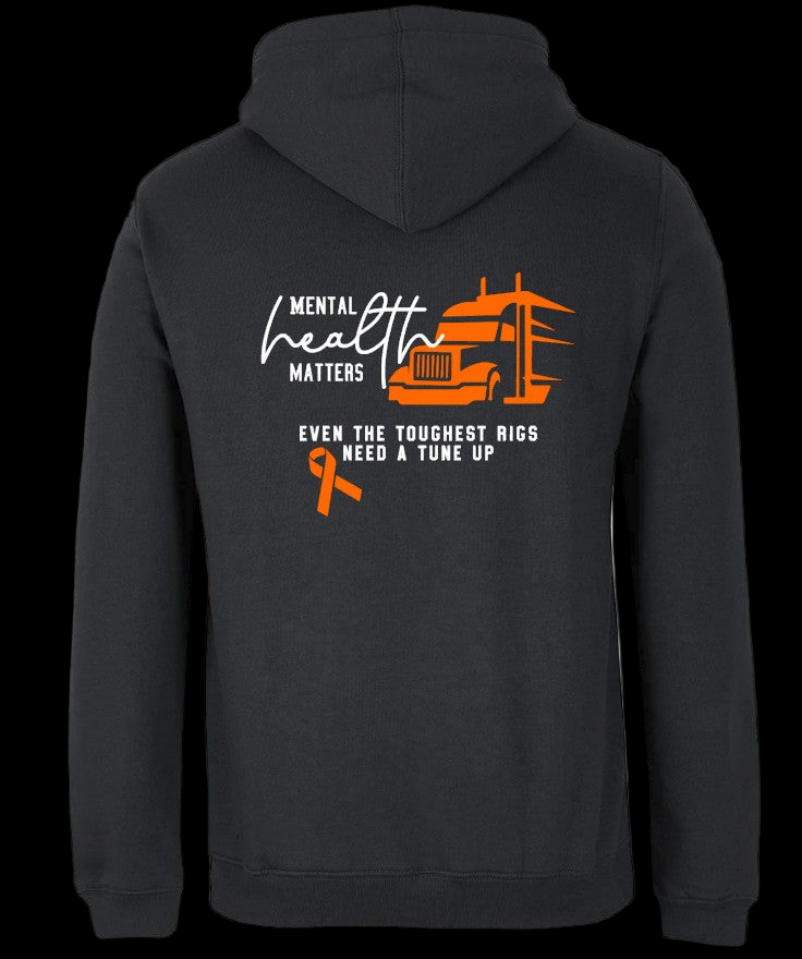 Only Truckies Mental Health Matters - hoodie