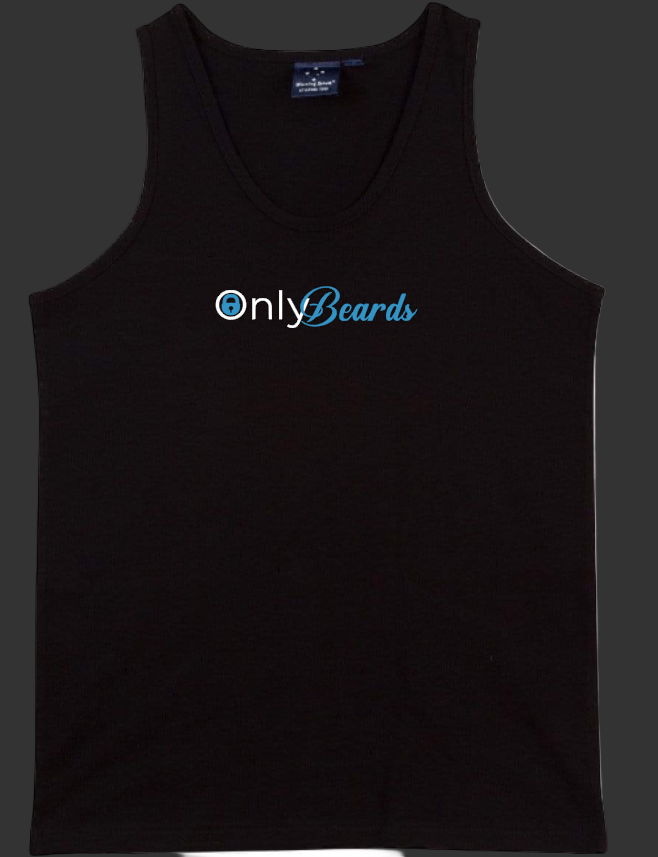 Only Beards Mental Health - singlet unisex